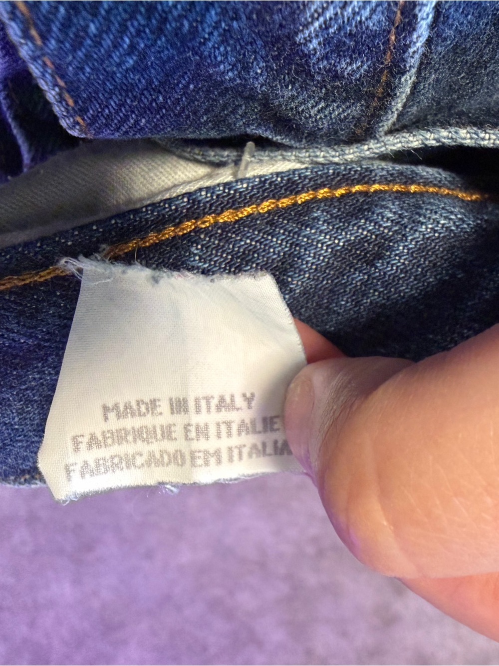 Vintage Straight Jeans in Classic Blue - Picture 6 of 6